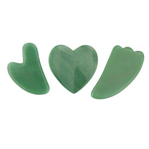 China Jade GuaSha Board Body Spa Scraping Stone Massage Tool factory