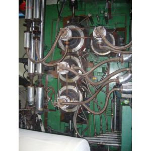 Low Noisy 4 Roll PVC Calender Machine Durable With High Hardness