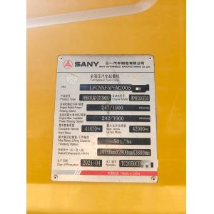 2021 Sany STC500E5 Used Truck Crane with 45.5 Meters Boom and 5 Sections Heavy