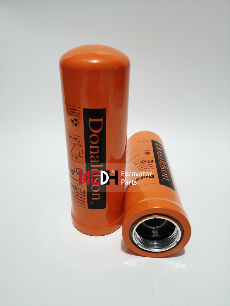 Spin On P170313 Excavator Hydraulic Oil Filter For Air Compressor
