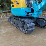 used 2T Kubota U17 charged diesel hydraulic crawler excavator have high quality