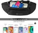 Polyester Waterproof Bum Jogging Belt Bag Running Belt With Bottle Holder