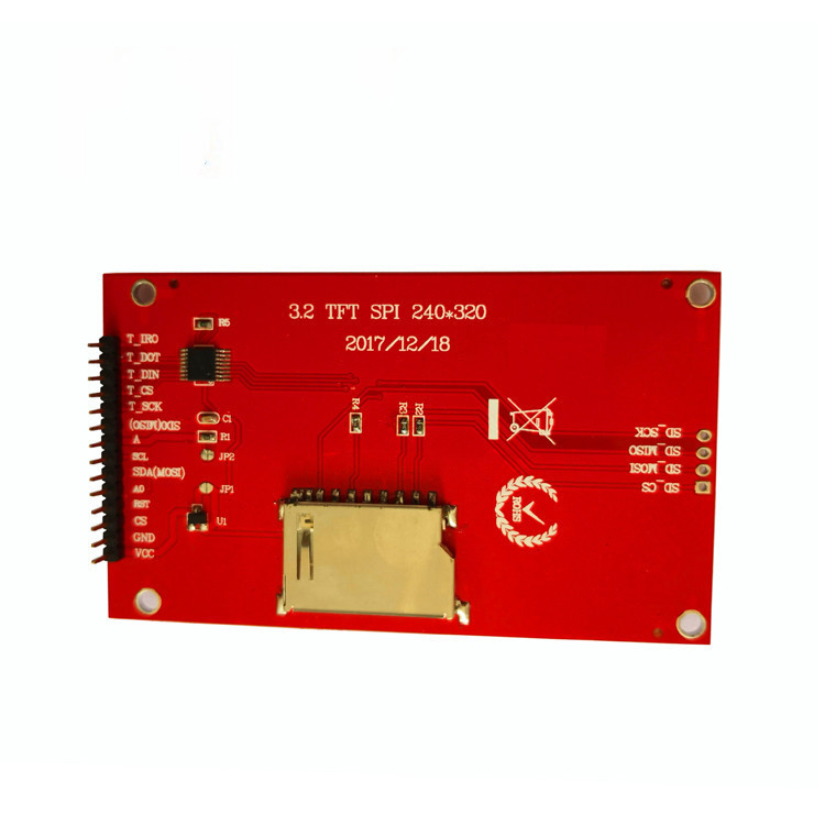 240 X 320 SPI LCD Display Module 3.2 Inch Tft Lcd With ILI9341 Driver IC And PCB