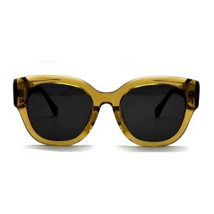 China AS107 Stylish Square Sunglasses Unisex Acetate Frame CR 39 Lenses 100% UV Protection factory