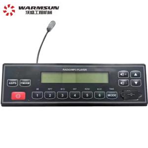 China Original 60197594 Radio MP3 Player With Port For SANY Excavator factory