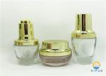 Cosmetic Packaging Lotion Glass Jars Multi Colors For Cream And Lotion