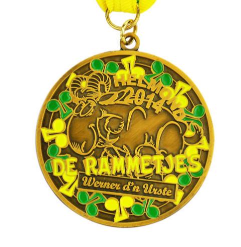 Competition Metal Custom 3D Sculpted Running Award Medal ,Top Sell Factory Price