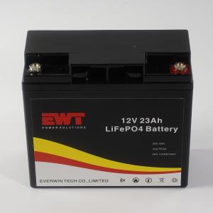 China EWT 12V 23AH Lithium Li-Ion Battery Pack For Outdoor Power Supply factory