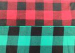 Scotland Tartan Cotton Flannel Cloth Double Side Anti UV Shrink Resistant