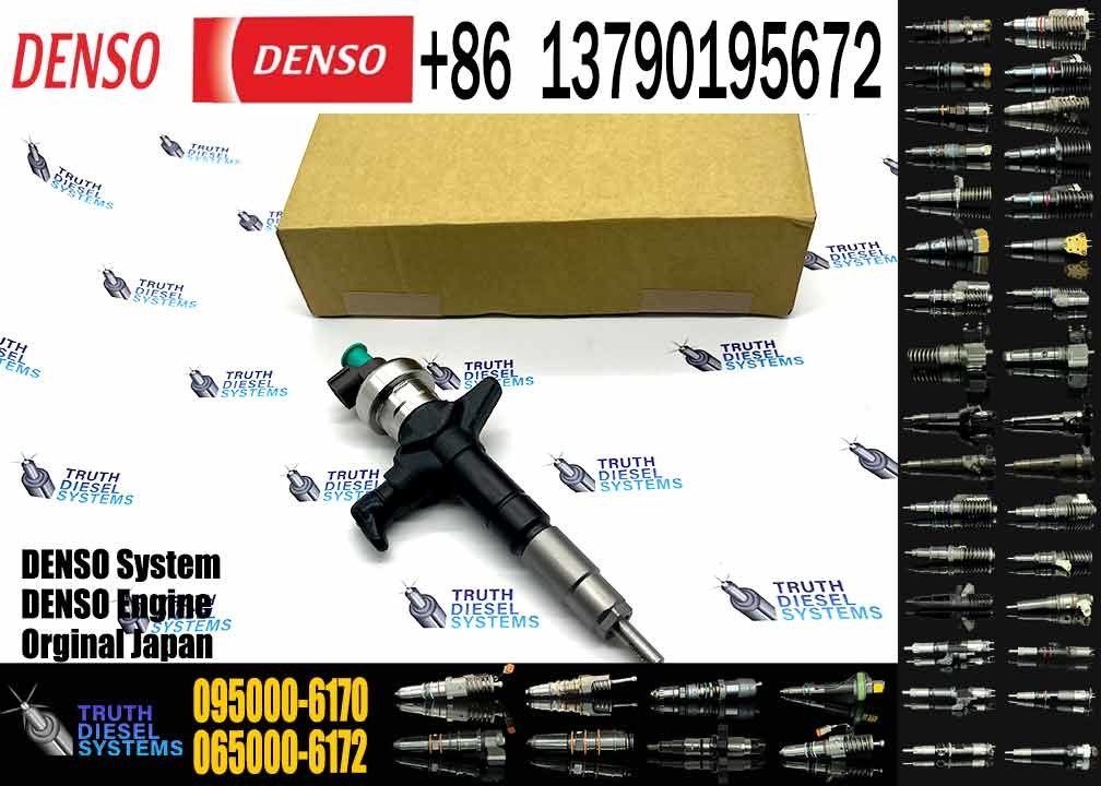 high-quality Common Rail Fuel Injector 095000-6170 For Engine ISUZU D-MAX 4JJ1 8-98055863-0 8-98011605-0 8-98055863-2