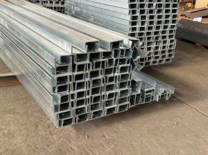 China Durable Galvanized C Channel Steel For Industrial factory