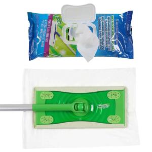 China 20pcs Fresh Scent Wet Floor Cloths Multi Surface Floor Cleaner Wipes Customizable factory
