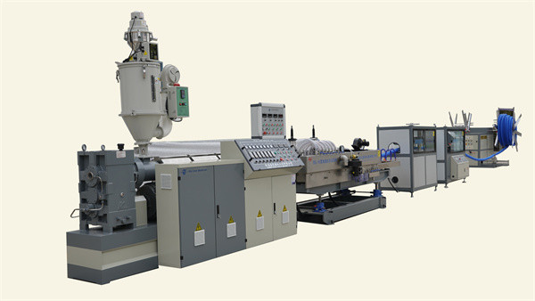 Electrical Use Spiral Pipe Extrusion Line Prestressed Corrugated Pipe Production Line