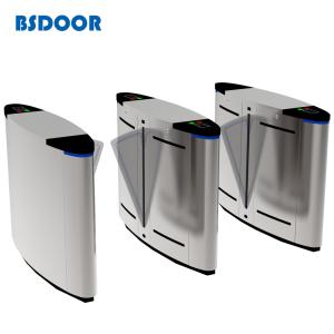 China Electronic Security Auto Delay Closing Flap Barrier Turnstile factory