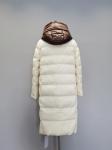 FODARLLOY Ladies Warm Hooded Cotton-padded Clothes Slim Long Down Winter Jackets