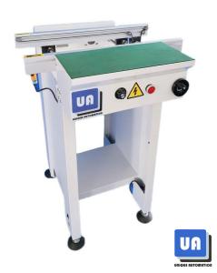 China Modular 0.5M PCB Link Conveyor 900mm height SMEMA Compatible on sale