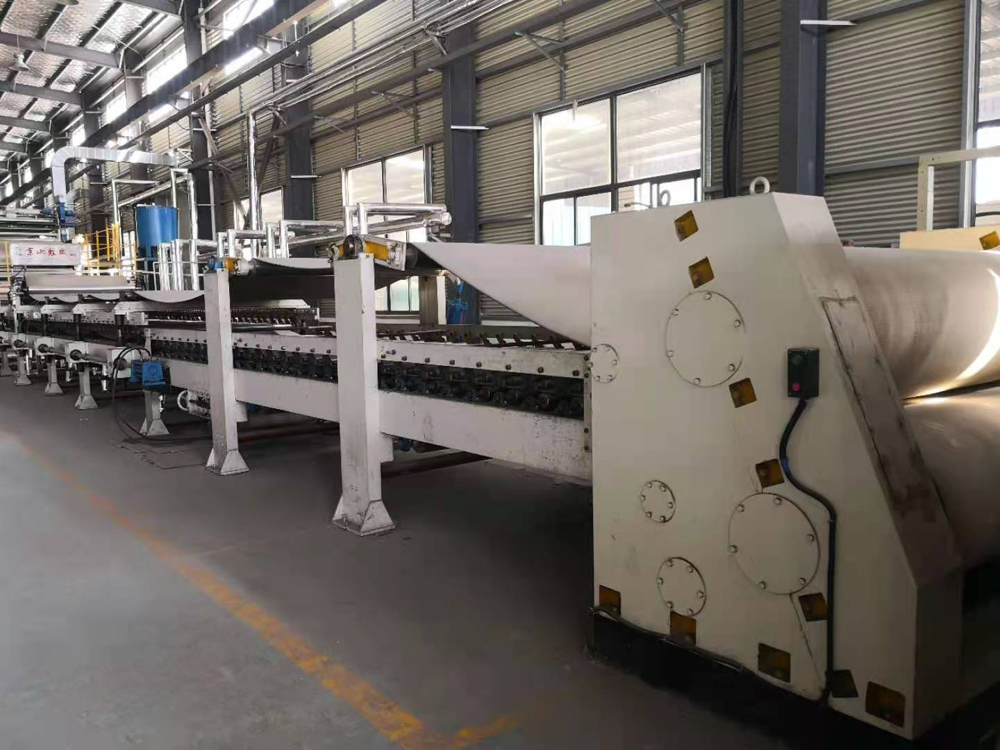 1800mm Used Corrugated Box Making Machine 5 Layer Stable Operation