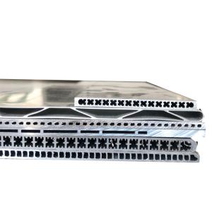 China Oval Shape Aluminum Extruded Tube Microchannel For Heat Exchanger factory
