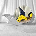 Q355B Steel 70 Tonne Excavator Rock Ripper For Mining Project