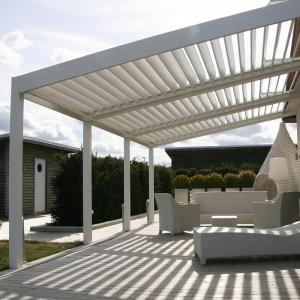 China Thickness 3.0mm Wall Louvers Aluminum Pergola factory