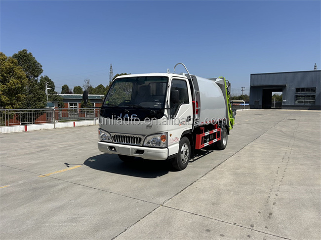 Made in China JAC Brand New Used 3 Ton Compactor Garbage Truck