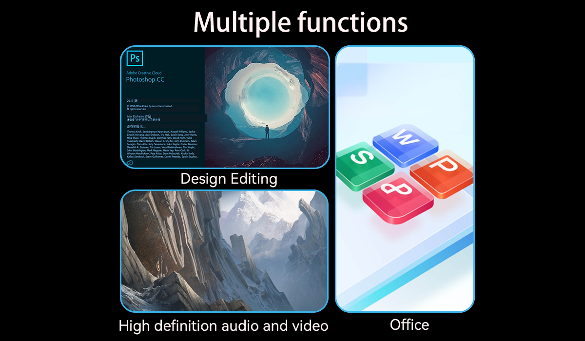 Intel N100 With Fan Support 16GB DDR4 and 4 USB 2 LAN 2 HDMI Mini PC