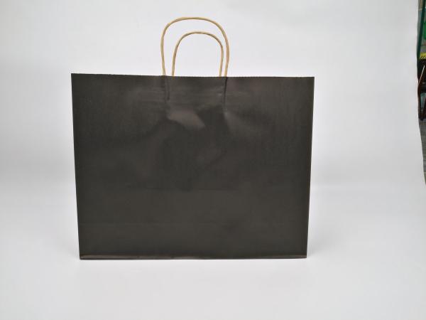 Customized Biodegradable Paper Gift Bag With Handles Gift Kraft Paper Tea