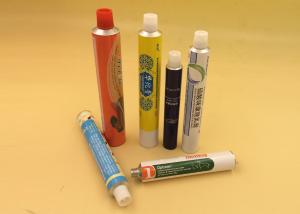 China 30g Aluminum Squeeze Tubes 135mm Length M9 Membrane Thread 22 Mm Diameter factory