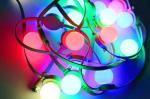 Smd3535 6 Lamps LED Dot Pixel Light 50mm DC24V 2W Full Color Rgbw Waterproof