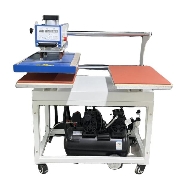 2 Station Heat Press Machine For T Shirt Printing Sublimation 160 KG Online