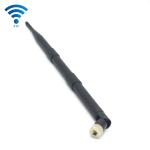 High Gain Black 4G LTE Router Antenna , SMA Male Connector 4G Indoor Antenna