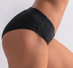 Mid Waist Bamboo Menstrual Underwear Washable 4 Layer Reusable Sanitary Panties