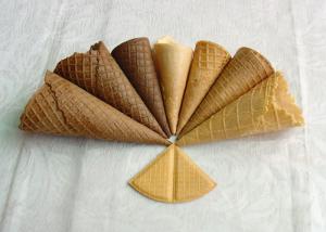 China Crispy Chocolate Covered Waffle Cone Premix For Shop , Egg Materials factory