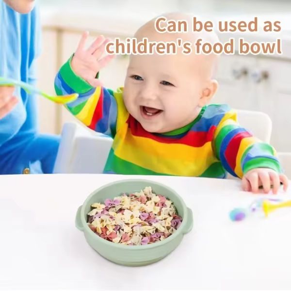 Upgraded Silicone Sourdough Bread Proofing Basket With Handles - Reinforced Rim Support, 9 Inch Round Foldable Bowls For Sourdough Bread Baking, Oven