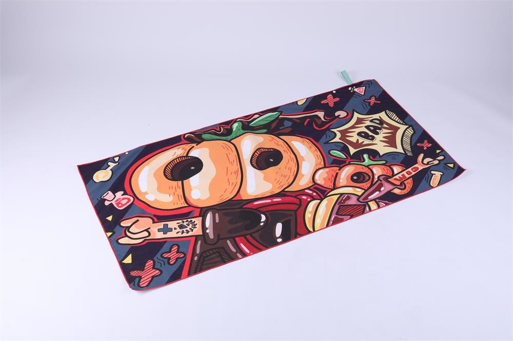 200gsm Polyamide Printed Beach Towel Sand Prevention Polyester