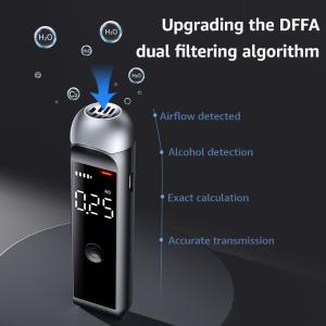 China Portable Semiconductor Breathalyzer Pocket Sized Mr Black1000 Highly Accurate factory
