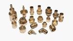 Anodized Brass CNC Machining Parts Hardness Lathe Turning Parts