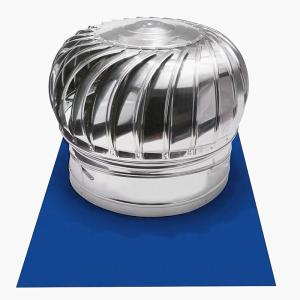 China Unpowered Turbo Ventilator Fan , 1200mm Chicken House Roof Mounted Exhaust Fan factory