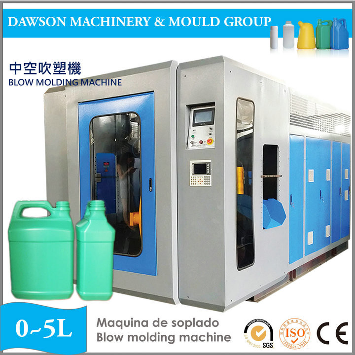 High Speed Single Station Plastic Recycling Automatic Liquid Container Bottle Blowing Machine for Oil Barrel