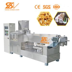 China Double Color Pet Treat Machine , Dog Chews Extruder Machine Cat Treat Stick factory