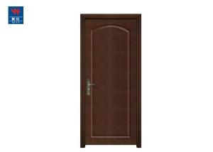 China Interior Fire Rated Solid Wooden Door With Clear Lacquer Finished factory