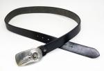 Woodpecker Pattern Buckle Mens Casual Leather Belt 100 - 140cm Length
