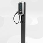 Outdoor Rated 7kW AC EV Charging Station IP65 Protection CE Certified