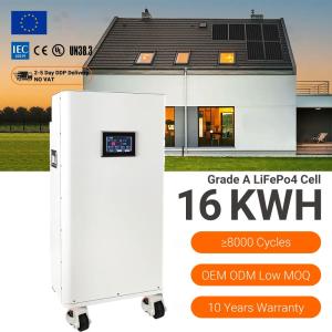 China EVE CATL CALB Standing 51.2V 14kwh 15kwh 16kwh residential battery pack Grade A LiFePO4 Lithium Battery factory