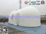 12m White Oxford Bubble Inflatable Camping Tent Family For Banquet
