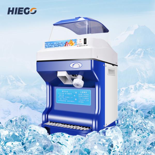 China 300w Commercial Electric Ice Shaver Desktop With Adjustable Ice Texture 5kgs Shaved Ice Machine For Home factory