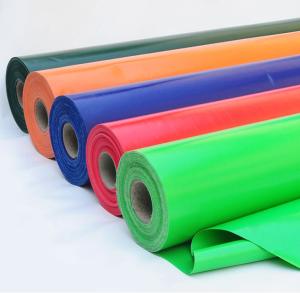 China Waterproof Tarps PVC Tarpaulins Roll Polyester Tarpaulin Fabric factory