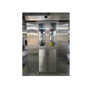 Sliding Door Air Shower Tunnel With 3 Blowers Adjustable Speed