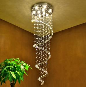 China K9 Crystal Modern Custom Lighting Contemporary Luxury Crystal Chandelier factory