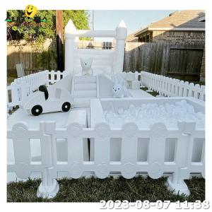 China Playground Equipment Soft Play Area Kids Indoor White Soft Play Equipment Set factory